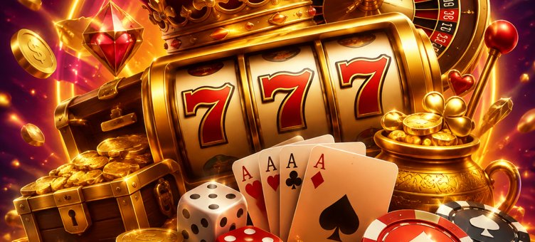 Tutorial de slots: interface de um caça-níquel online com linhas de pagamento destacadas